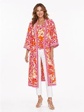 C. Wonder Christian Siriano 2-Piece Set NWT Large Tank & Kimono Topper Pink